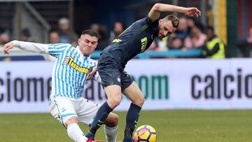 Brozovic, con el Inter.