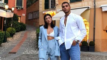 Kourtney Kardashian y su novio, el boxeador Younes Bendjima.