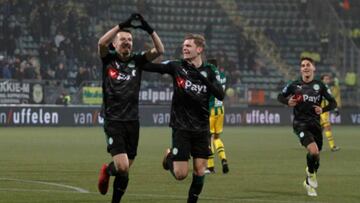 Uriel Antuna reaparece en la goleada del Groningen