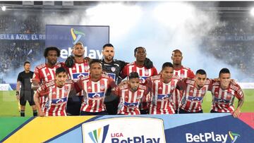 Jugadores de Junior de Barranquilla.