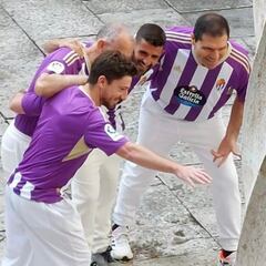 Se filtran fotos de la camiseta del Real Valladolid con el nuevo escudo