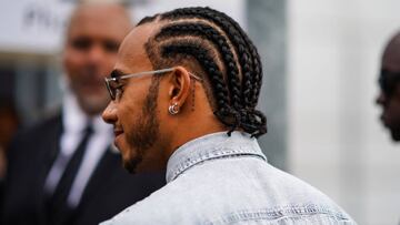 Lewis Hamilton, en París.