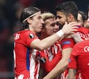 Atlético 3-0 Lokomotiv: resumen, resultado y goles. Europa League