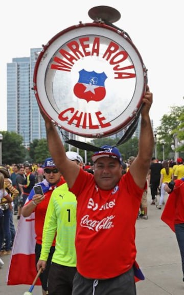 Color y belleza en la previa del duelo de Chile y los cafetaleros