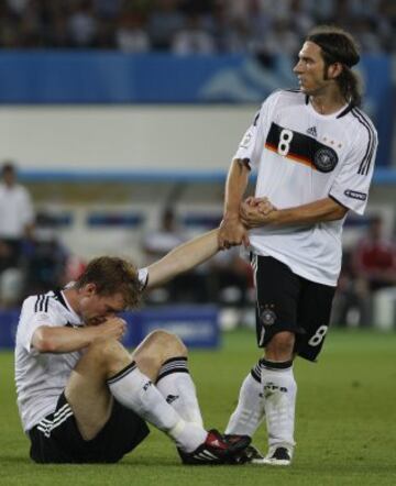 29 de junio de 2008. Final de la Eurocopa de Austria y Suiza entre Alemania y España. Decepción germana.