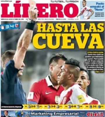 Portadas de la prensa extranjera