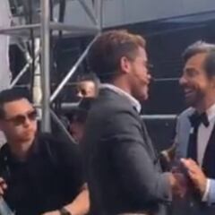 Derbez y Jonathan dos Santos se encontraron en los #ESPYawards
