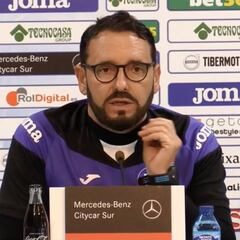 Rueda de prensa de Bordalás previa al Getafe-Córdoba de Copa