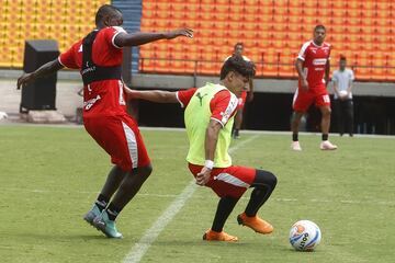 Deportivo Independiente Medellín se prepara para el partido ante el Atlético Bucaramanga por la décimo séptima jornada de la Liga Águila II - 2018