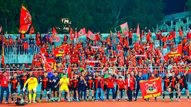 El recién ascendido que desafía la jerarquía del fútbol vietnamita de la mano de un entrenador español