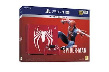 Presentada la nueva PS4 y PS4 Pro limitada de Spider-Man