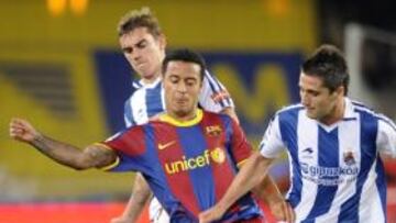 <b>PASADA LIGA. </b>Markel, ante Thiago, durante la pasada campaña.