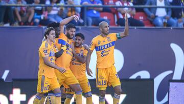 Tigres, con ventaja ante Necaxa de cara a duelo inédito en fases finales