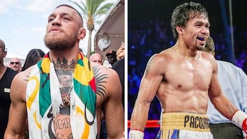 Pacquiao tambi¨¦n reta a McGregor: "Mantente en forma"
