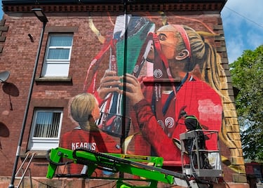 Missy Bo Kearns, starring for Liverpool's women's team.