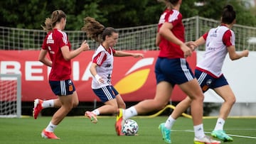 Candela Andújar, el sueño de La Roja y la emoción de un padre
