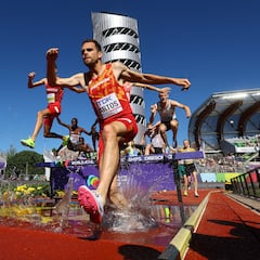 Martos y Arce brillan y se cuelan en la final del 3.000 obstáculos