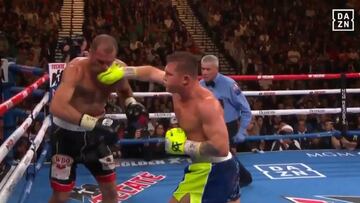 El ya histórico bombazo de Canelo que puso a 'dormir' a Kovalev