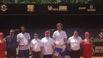 Nicolás Jarry se coronó en Medellín.