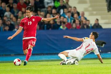 Sasa Lukiæ y Mikel Merino.