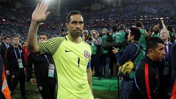 Claudio Bravo vuelve tras dos años a la selección chilena