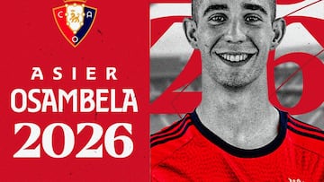 Osasuna renueva a Osambela hasta 2026