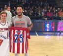 Griezmann cumple su sueño NBA y el Madison le ovaciona