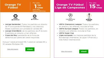 ¿Cómo ver el fútbol en TV y online? Precios, paquetes, ofertas y tarifas