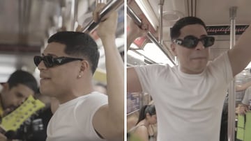 Grupo Firme canta en el metro de NY y sorprende a sus fans