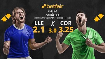 Lleida CF vs. UE Cornellà: horario, TV, pronósticos, estadísticas y clasificación