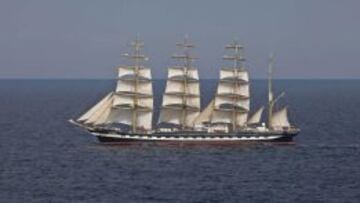 Treinta de los mayores veleros del mundo, en Barcelona