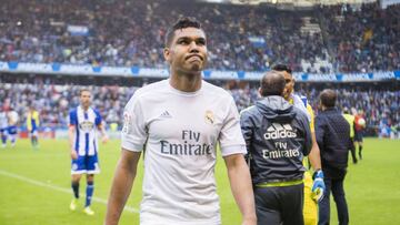 Casemiro es el único que no tiene doblado el puesto