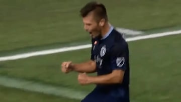 As¨ª fue la nueva anotaci¨®n de Diego Rubio en la MLS