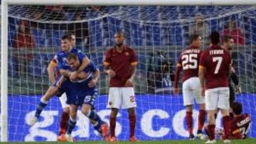 De Silvestri marcó el primer tanto de la Sampdoria.