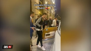 El portugués causo sensaciones en España tras pasear en su lujoso regalo de navidad.
