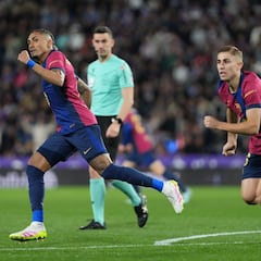 Raphinha y Fermín salvan a Flick y Ter Stegen en Zorrilla