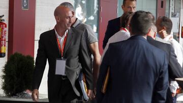 Luis Rubiales, presidente de la AFE.