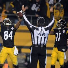 Antonio Brown número 1 en todos los mock draft fantasy