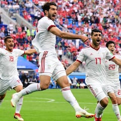 Bouhaddouz: Cesarini por accidente que hace líder a Irán