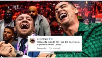 Piers Morgan trolea al Manchester United de Ten Hag en una publicación de Cristiano