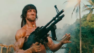 Sylvester Stallone Rambo Bo Gritz
