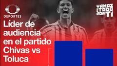 Televisa le gana a TV Azteca en transmisión Chivas-Toluca
