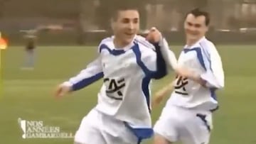Sale a la luz un golazo de Benzema con 16 a?os y se debate si es el mejor de su carrera