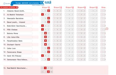 Pronóstico de la Quiniela de fútbol jornada 47 - 10/3/26 