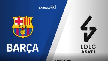 Resumen del Barcelona vs. Asvel Basket de Euroliga