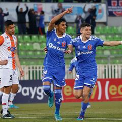 La U volvió al triunfo gracias a Osorio y aún sueña con la Copa Chile