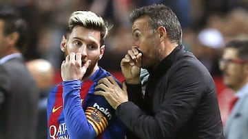 Cuando la relación entre Messi y Luis Enrique se tambaleó