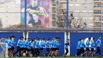 Boca Juniors inicia entrenamientos para preparar Liga y Libertadores 