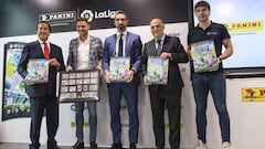 Tebas, en la presentación de Panini: "No echo en falta ningún cromo"