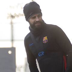 Piqué fuerza para ir a Valencia: ha hecho doble sesión